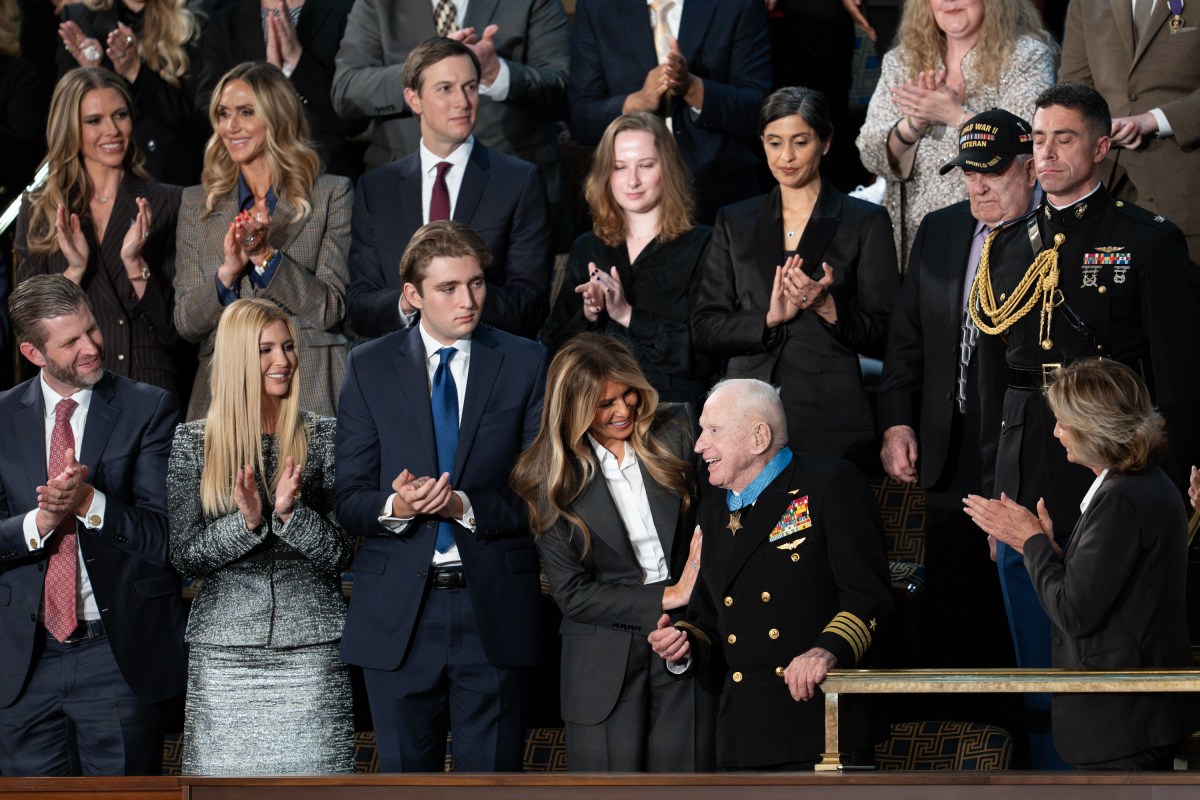 President Donald Trump delivers his State of the Union address, Tuesday, February 24, 2026, on the House floor of the U.S. Capitol in Washington, D.C. (Official White House Photo by Andrea Hanks)