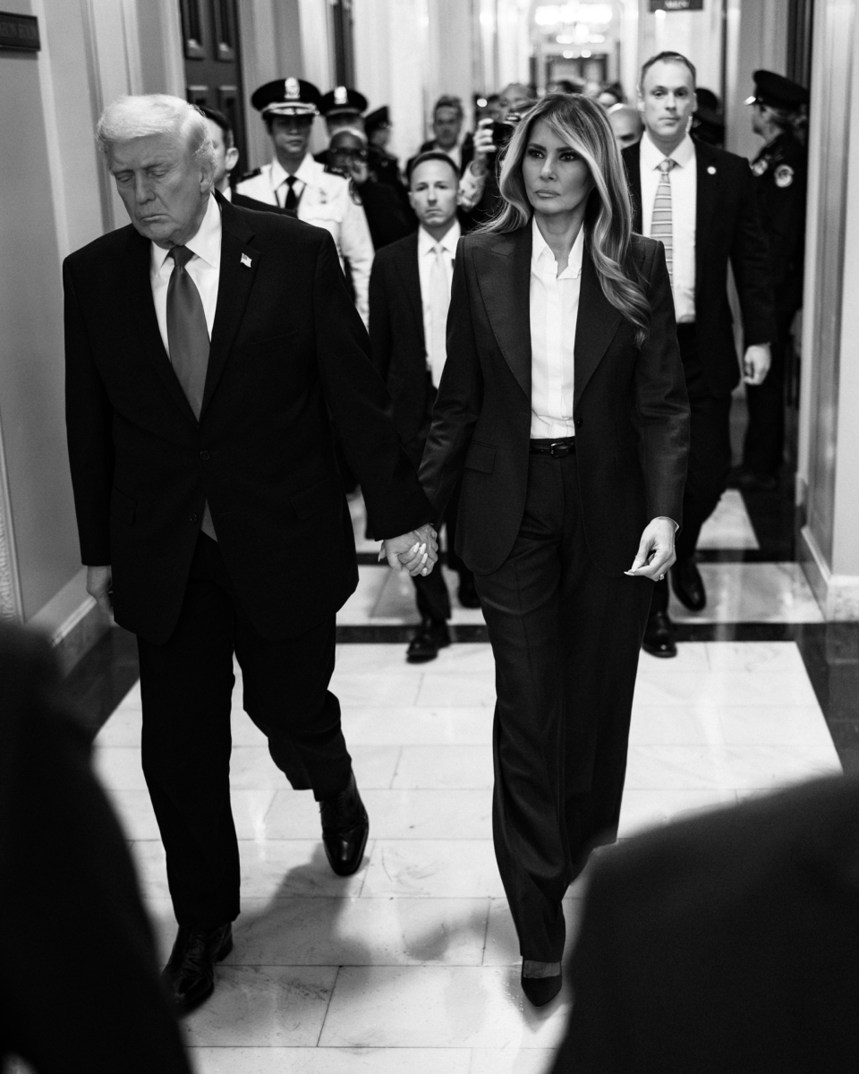 First Lady Melania Trump attends the State of the Union, Tuesday, February 24, 2026, at the U.S. Capitol in Washington, D.C. (Official White House Photo by Andrea Hanks)