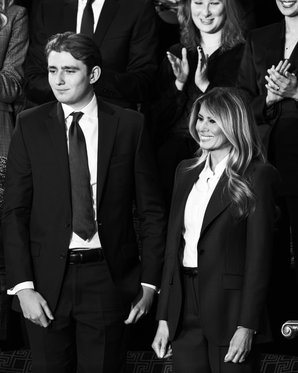 First Lady Melania Trump attends the State of the Union, Tuesday, February 24, 2026, at the U.S. Capitol in Washington, D.C. (Official White House Photo by Andrea Hanks)