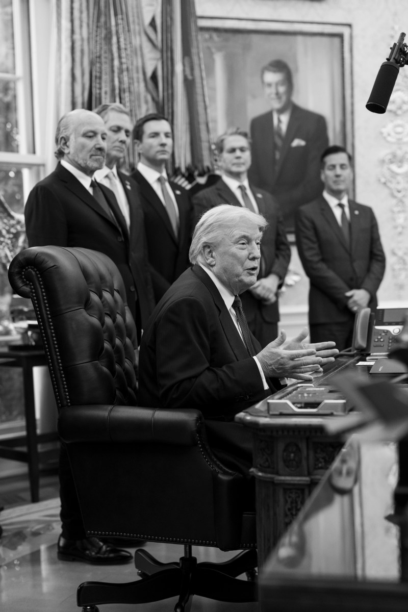 President Donald Trump speaks during an announcement on American Critical Minerals Strategic Reserve, Monday, February 2, 2026 in the Oval Office of the White House. (Official White House Photograph by Molly Riley)