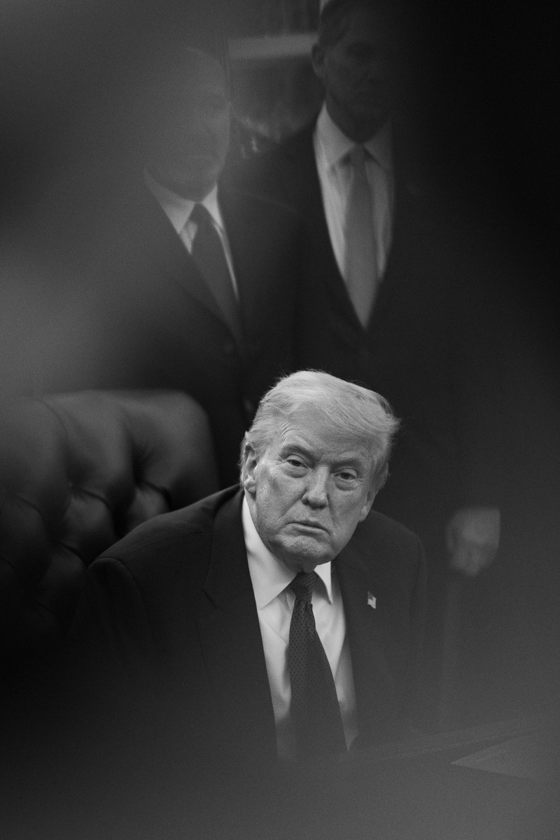 President Donald Trump listens to a reporters’ question during an announcement on American Critical Minerals Strategic Reserve, Monday, February 2, 2026 in the Oval Office of the White House. (Official White House Photograph by Molly Riley)