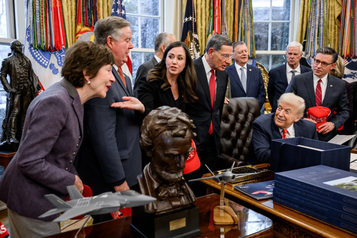 President Donald Trump signs the spending bill that ends the shutdown and reopens the U.S. Government Tuesday, February 3, 2026, in the Oval Office. (Official White House Photo by Joyce N. Boghosian)