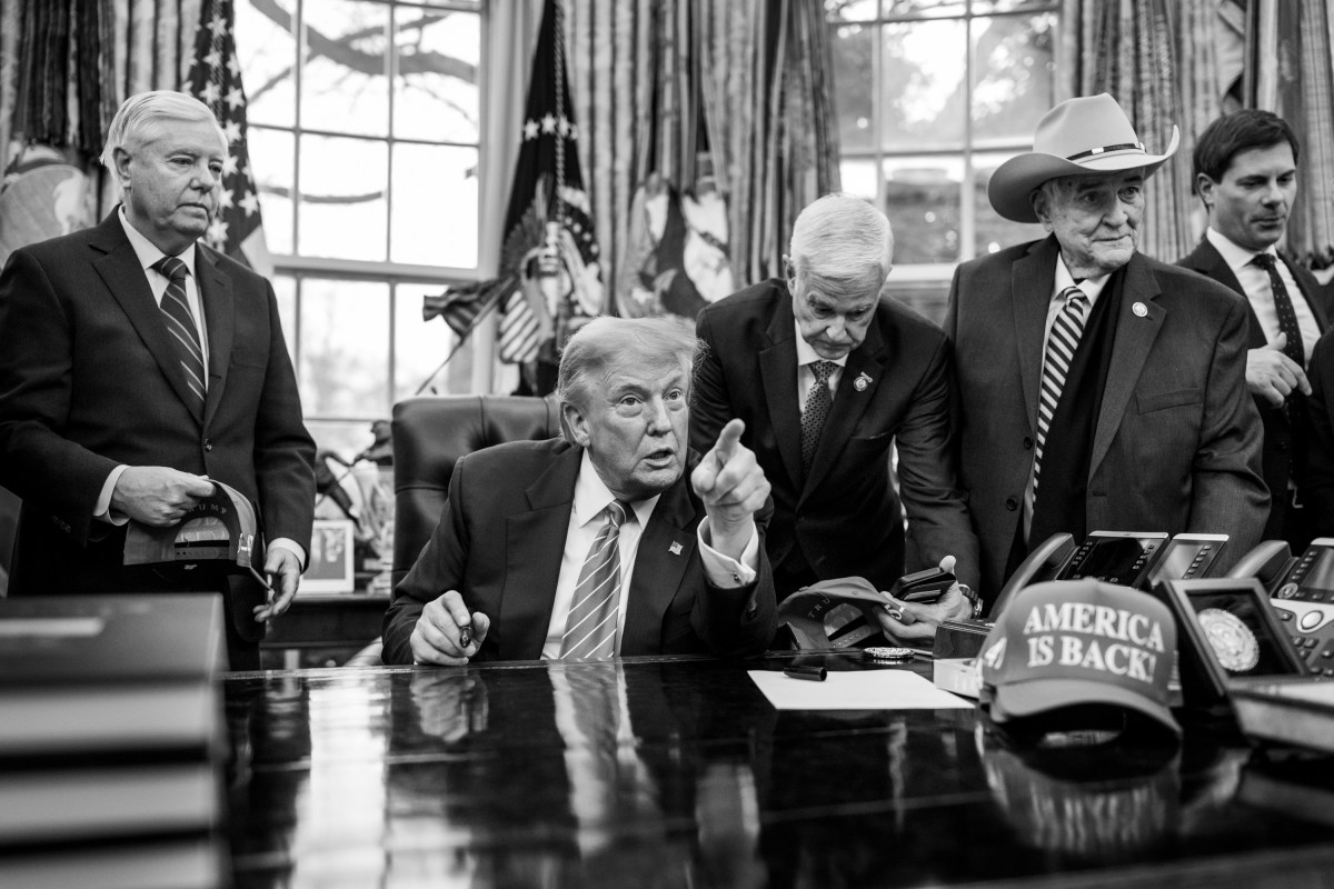 President Donald Trump signs the spending bill that ends the shutdown and reopens the U.S. Government Tuesday, February 3, 2026, in the Oval Office. (Official White House Photo by Joyce N. Boghosian)