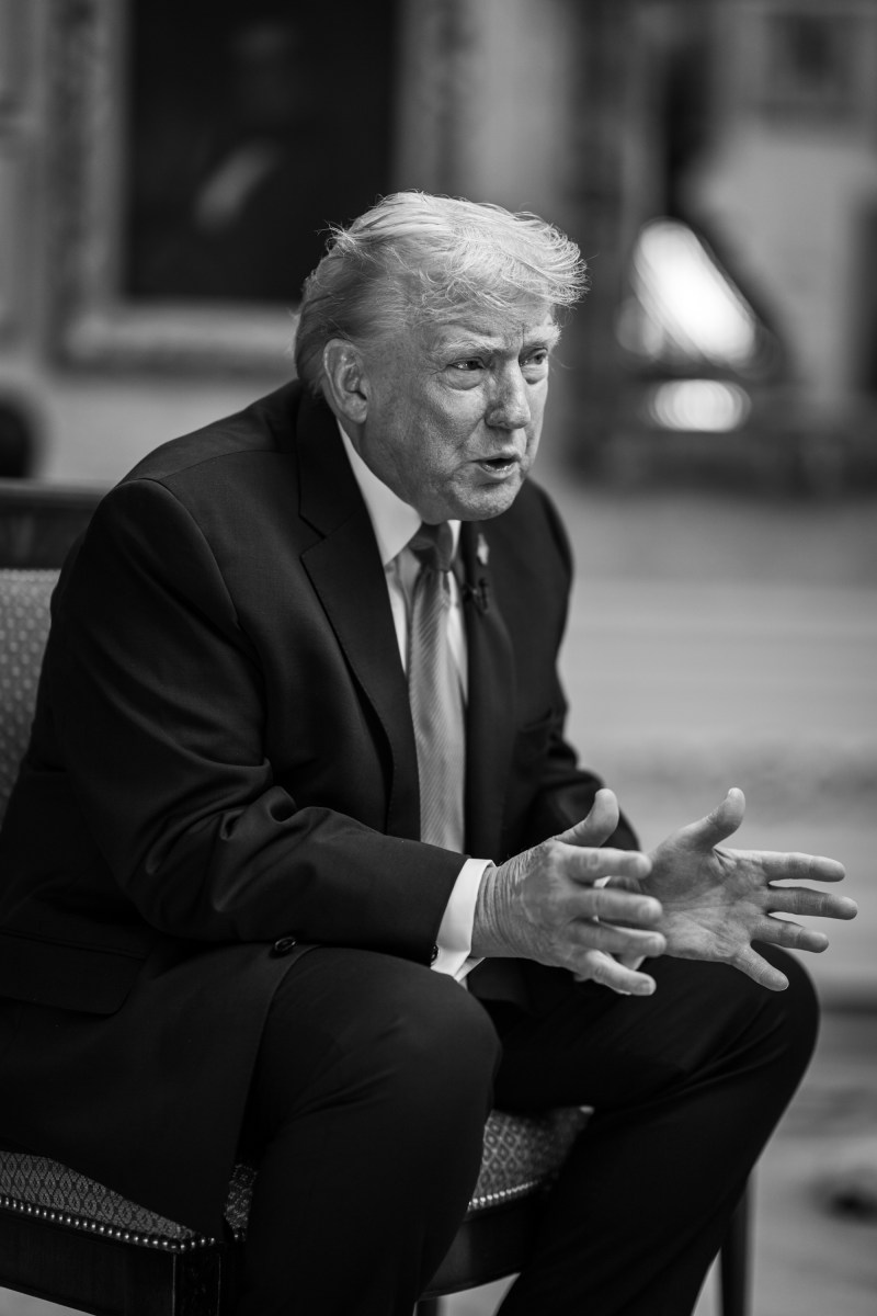 President Donald Trump sits for an interview tie NBC News anchor Tom Llamas in the Oval Office, Wednesday, February 4, 2026. (Official White House Photo by Molly Riley)