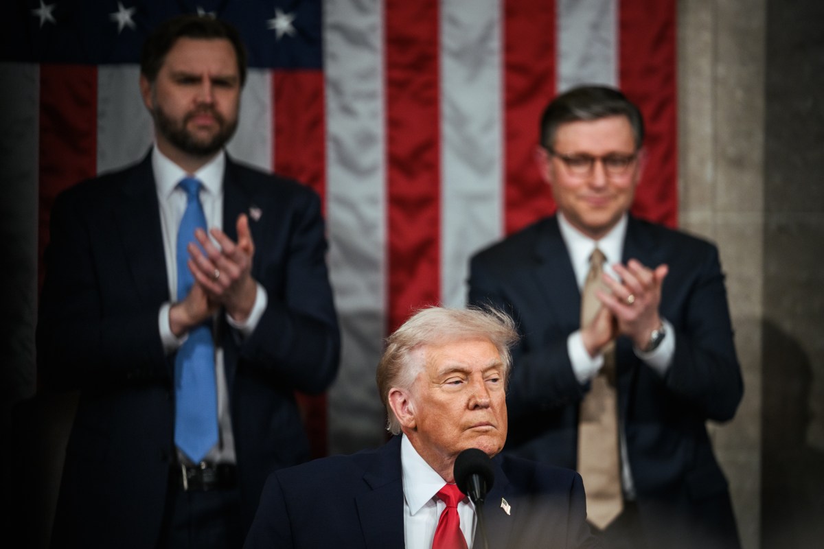 President Donald Trump delivers his State of the Union address, Tuesday, February 24, 2026, on the House floor of the U.S. Capitol in Washington, D.C. (Official White House Photo by Daniel Torok)