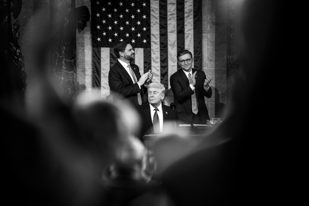 President Donald Trump delivers his State of the Union address, Tuesday, February 24, 2026, on the House floor of the U.S. Capitol in Washington, D.C. (Official White House Photo by Daniel Torok)