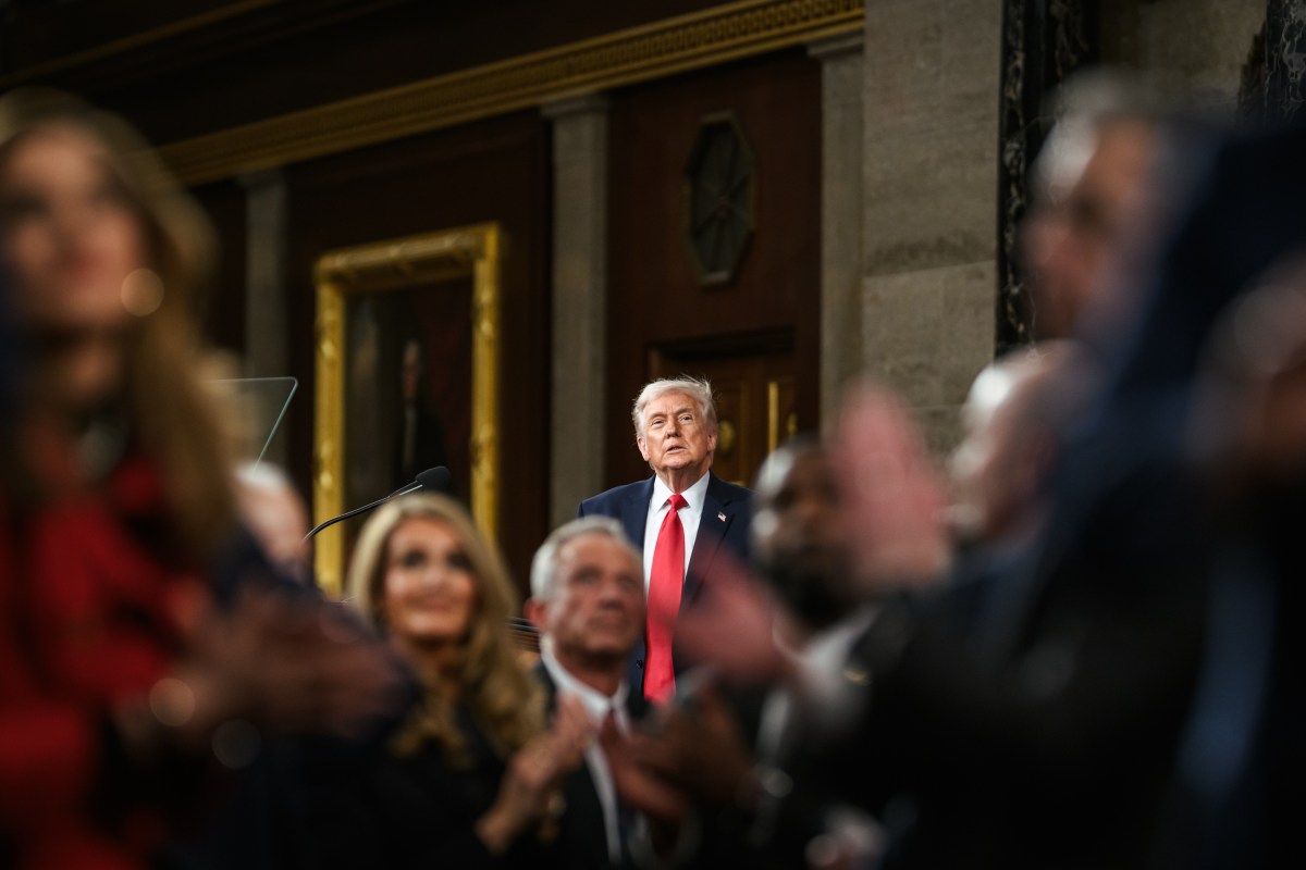 President Donald Trump delivers his State of the Union address, Tuesday, February 24, 2026, on the House floor of the U.S. Capitol in Washington, D.C. (Official White House Photo by Daniel Torok)