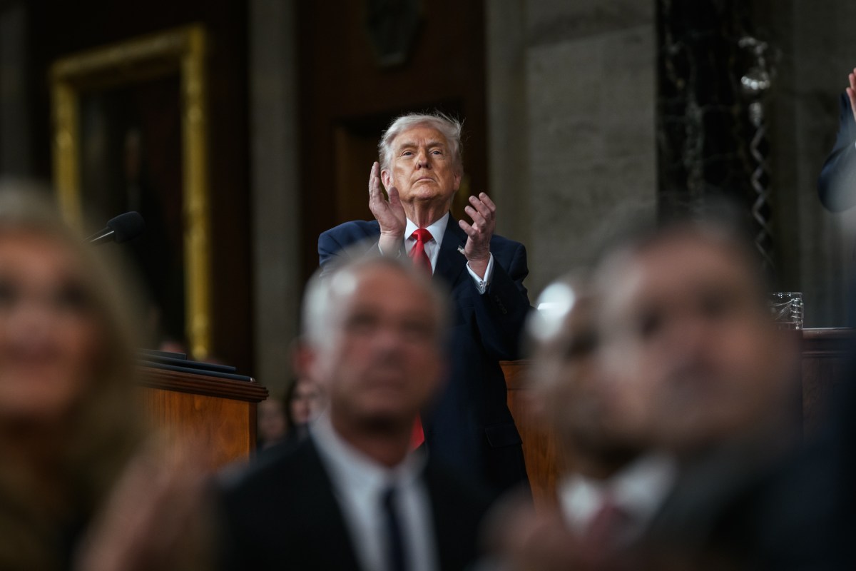 President Donald Trump delivers his State of the Union address, Tuesday, February 24, 2026, on the House floor of the U.S. Capitol in Washington, D.C. (Official White House Photo by Daniel Torok)