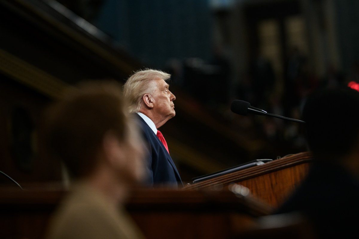 President Donald Trump delivers his State of the Union address, Tuesday, February 24, 2026, on the House floor of the U.S. Capitol in Washington, D.C. (Official White House Photo by Daniel Torok)