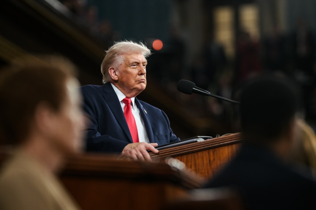 Trump hails ‘turnaround for the ages’ in record-long SOTU packed with wins and warnings