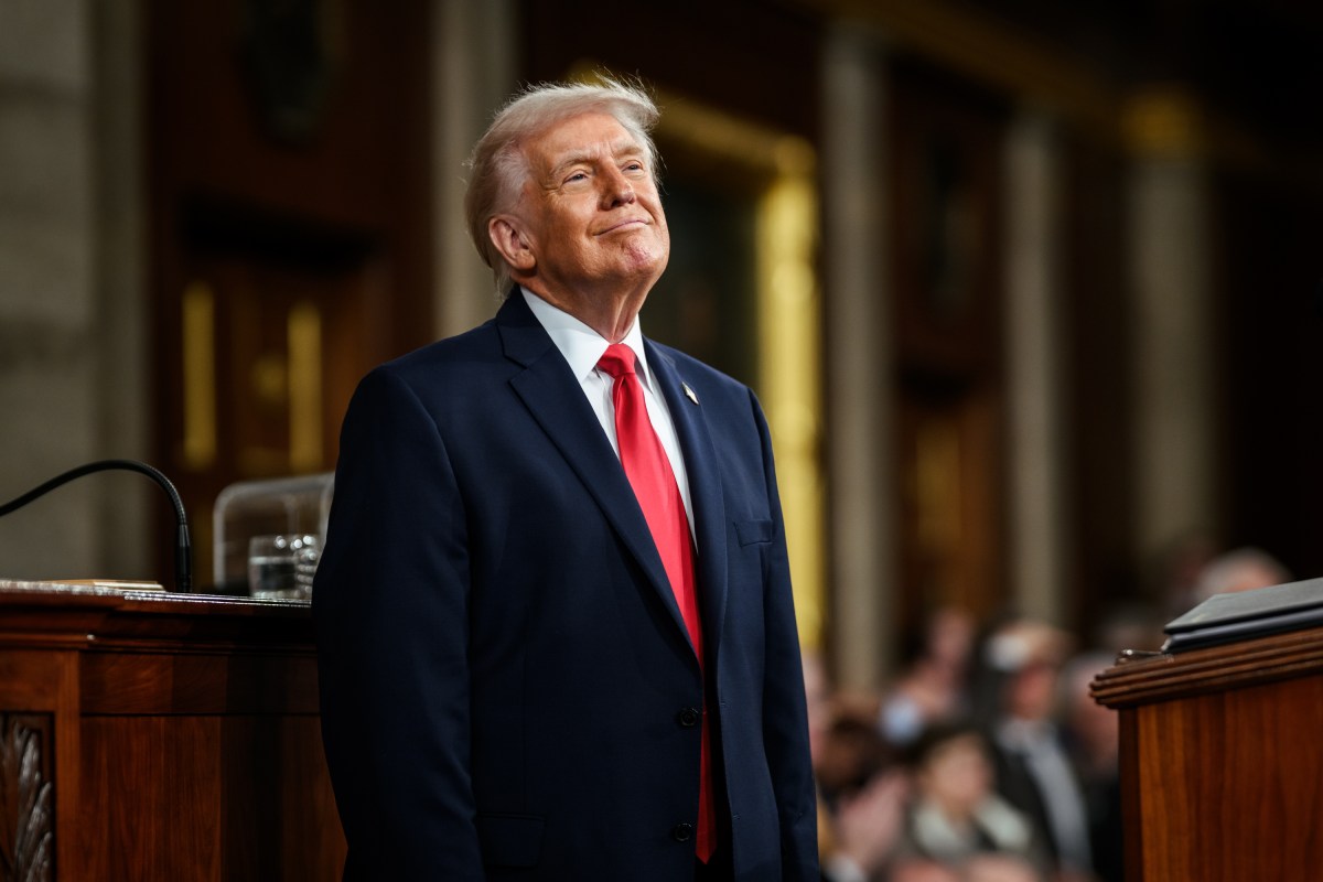 President Donald Trump delivers his State of the Union address, Tuesday, February 24, 2026, on the House floor of the U.S. Capitol in Washington, D.C. (Official White House Photo by Daniel Torok)