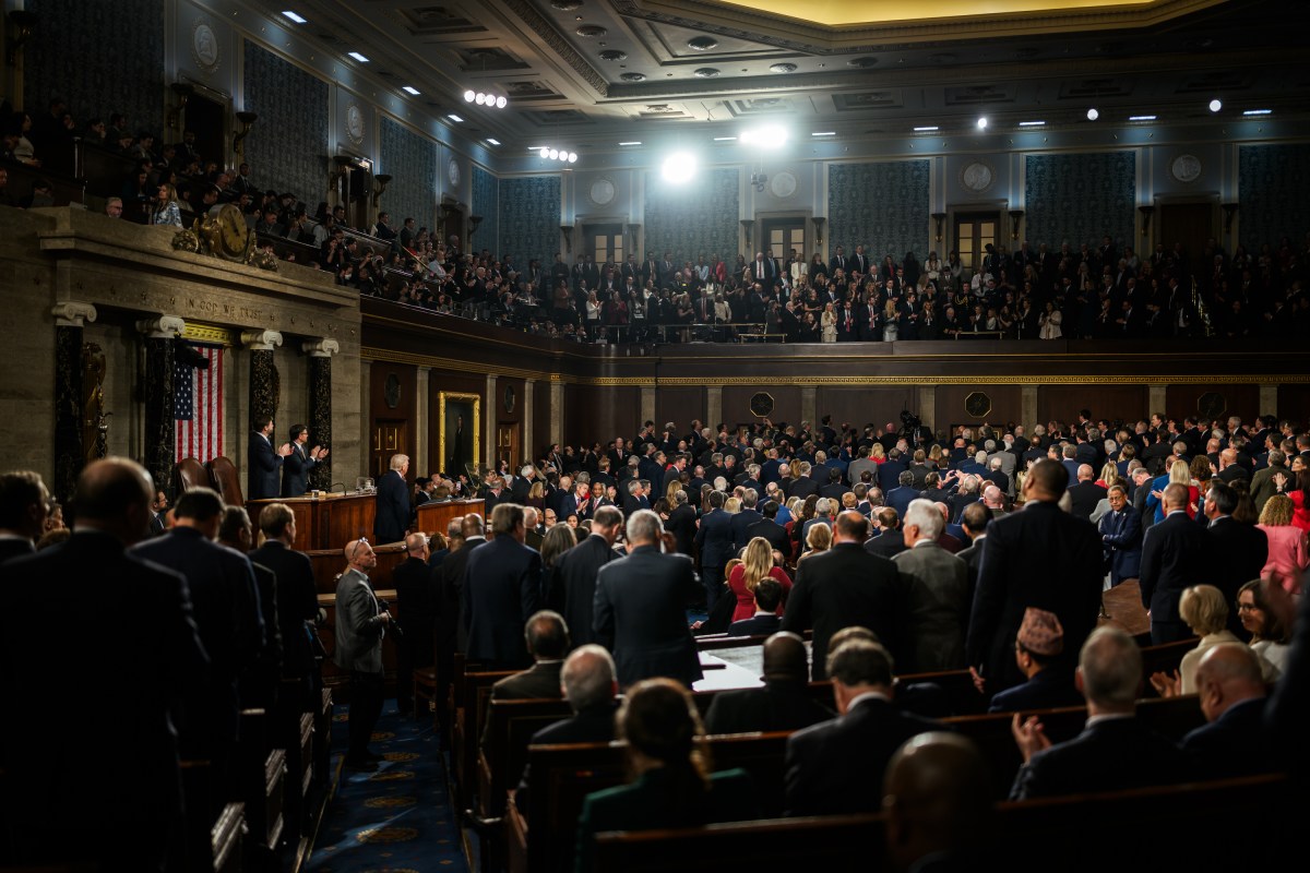 President Donald Trump delivers his State of the Union address, Tuesday, February 24, 2026, on the House floor of the U.S. Capitol in Washington, D.C. (Official White House Photo by Daniel Torok)