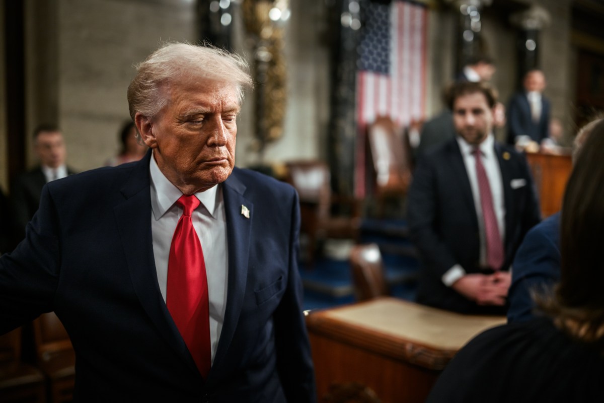 President Donald Trump delivers his State of the Union address, Tuesday, February 24, 2026, on the House floor of the U.S. Capitol in Washington, D.C. (Official White House Photo by Daniel Torok)