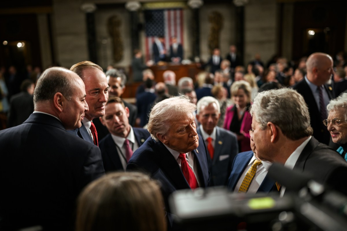 President Donald Trump delivers his State of the Union address, Tuesday, February 24, 2026, on the House floor of the U.S. Capitol in Washington, D.C. (Official White House Photo by Daniel Torok)