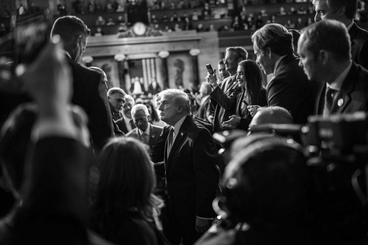 President Donald Trump delivers his State of the Union address, Tuesday, February 24, 2026, on the House floor of the U.S. Capitol in Washington, D.C. (Official White House Photo by Daniel Torok)