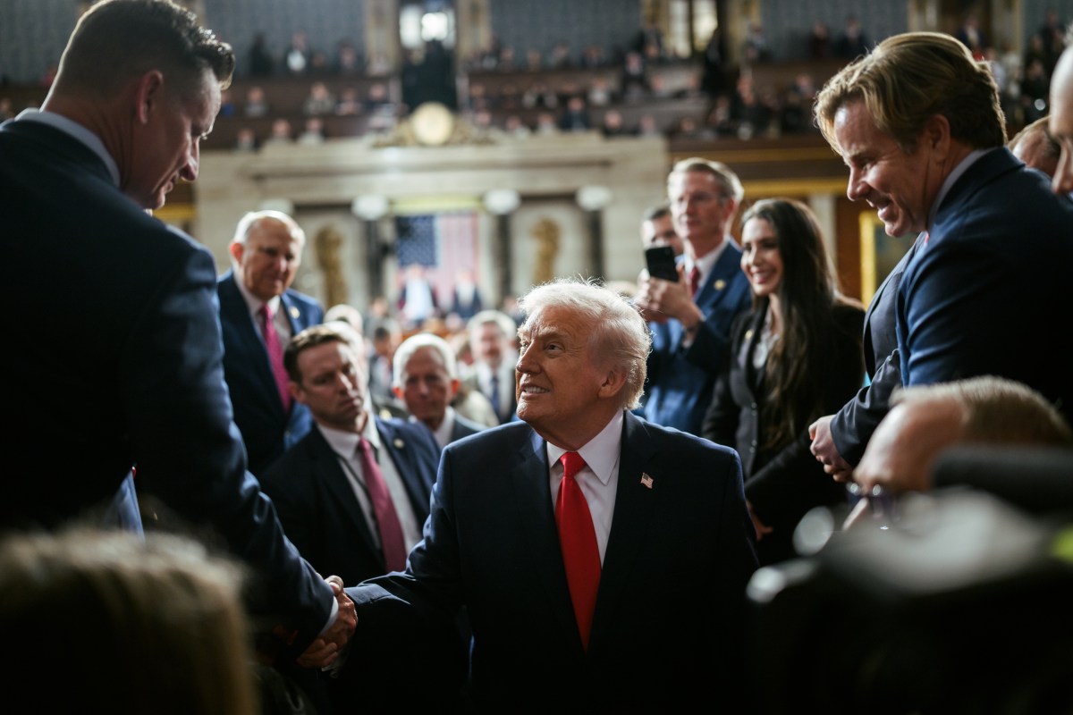 President Donald Trump delivers his State of the Union address, Tuesday, February 24, 2026, on the House floor of the U.S. Capitol in Washington, D.C. (Official White House Photo by Daniel Torok)