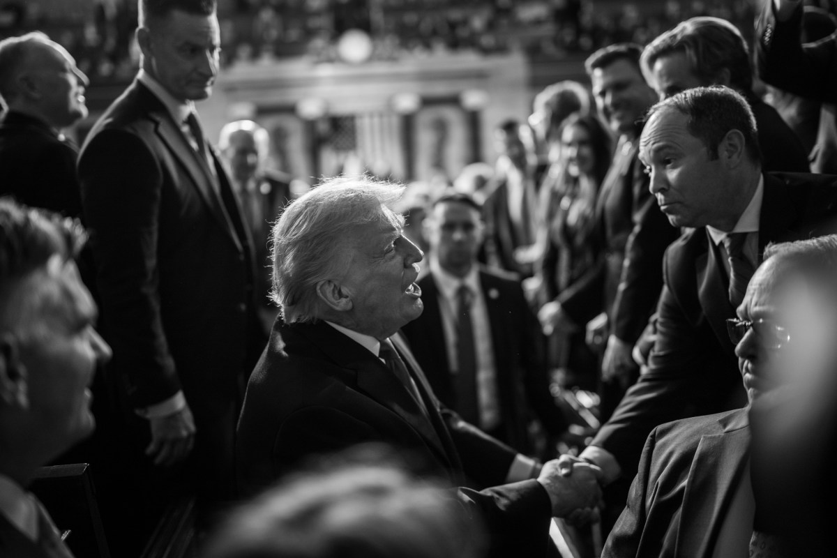 President Donald Trump delivers his State of the Union address, Tuesday, February 24, 2026, on the House floor of the U.S. Capitol in Washington, D.C. (Official White House Photo by Daniel Torok)