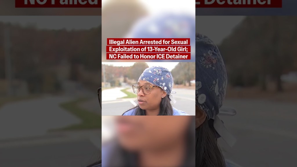 An illegal alien was arrested for the sexual exploitation of a 13-year-old girl— THIS IS OUR WHY