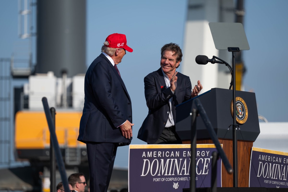 President Donald J. Trump delivers remarks on energy at the Port of Corpus Christi, Texas on Friday, February 27, 2026.  (Official White House Photo by Molly Riley)
