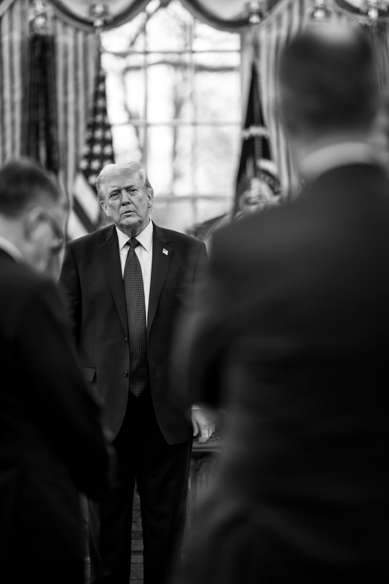 President Donald J. Trump hosts a bilateral meeting with German Chancellor Friedrich Merz in the Oval Office, Tuesday, March 3, 2026. (Official White House Photo by Daniel Torok)