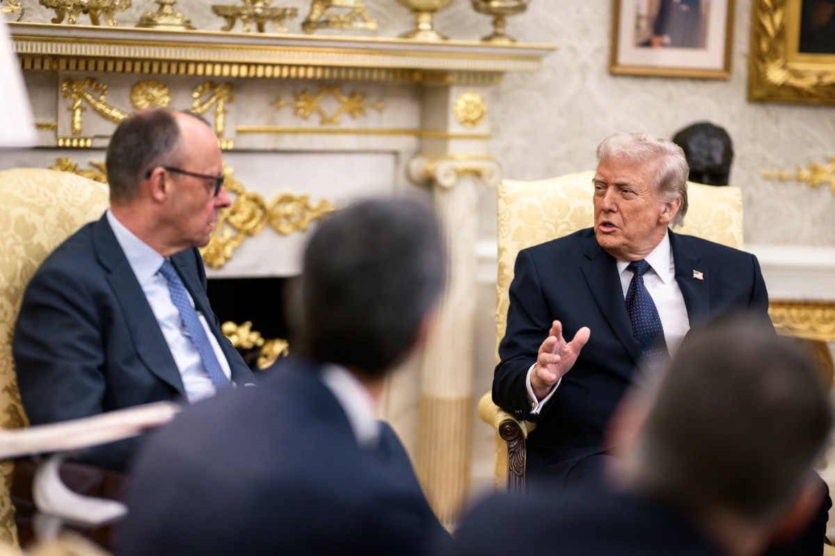 President Donald J. Trump hosts a bilateral meeting with German Chancellor Friedrich Merz in the Oval Office, Tuesday, March 3, 2026. (Official White House Photo by Daniel Torok)
