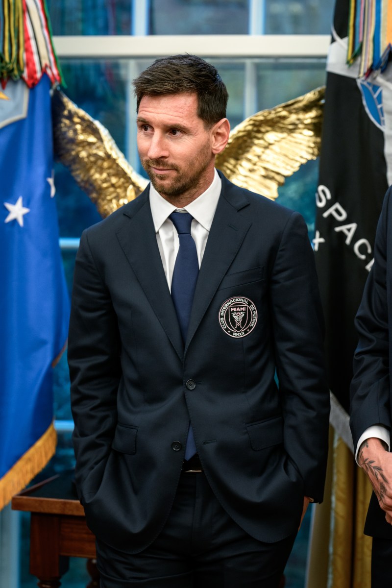 President Donald J. Trump delivers remarks at an event honoring Inter Miami CF’s Major League Soccer 2025 championship, Thursday, March 5, 2026, in the East Room of the White House. (Official White House Photo by Daniel Torok)