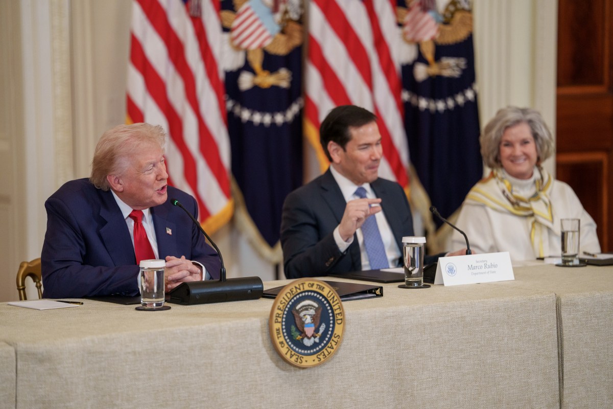 President Donald J. Trump participates in a Saving College Sports roundtable, Friday, March 6, 2026, in the East Room of the White House. (Official White House Photo by Abe McNatt)