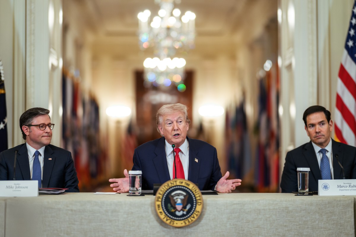 President Donald J. Trump delivers remarks during a Saving College Sports roundtable, Friday, March 6, 2026, in the East Room of the White House. (Official White House Photo by Daniel Torok)