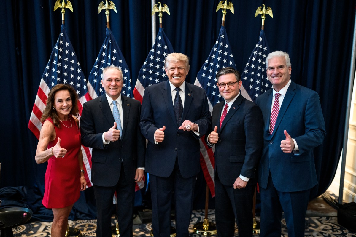 President Donald J. Trump poses for photos before delivering remarks at the Republican Members Issues Conference at Trump National Doral Miami, Monday, March 9, 2026, in Miami, Florida. (Official White House Photo by Daniel Torok)