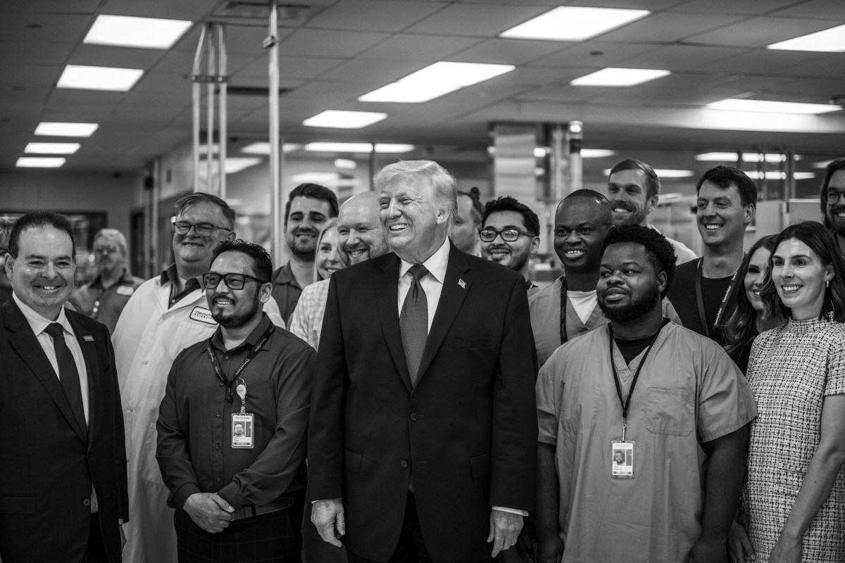 President Donald J. Trump visits Thermo Fisher Scientific in Cincinnati, Ohio on Wednesday, March 11, 2026. (Official White House Photo by Joyce N. Boghosian)