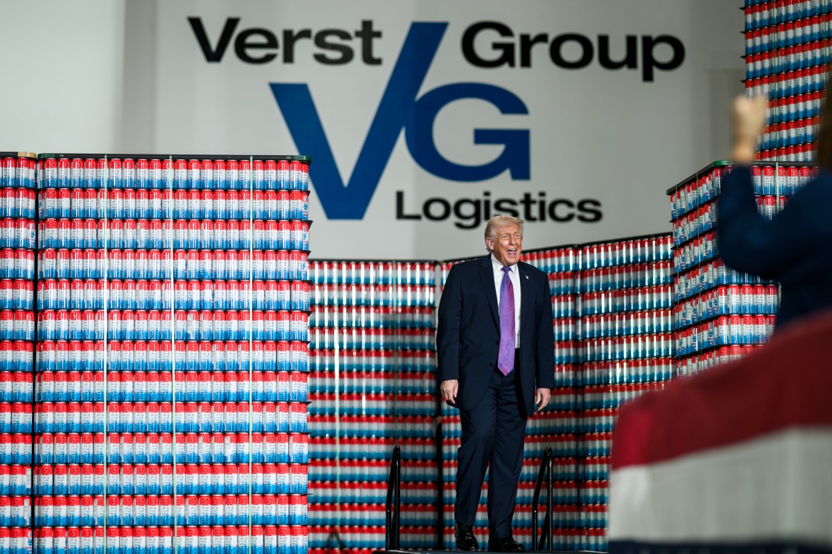 President Donald J. Trump delivers remarks at Verst Logistics Manufacturing in Hebron, Kentucky on Wednesday, March 11, 2026. (Official White House Photo by Joyce N. Boghosian)
