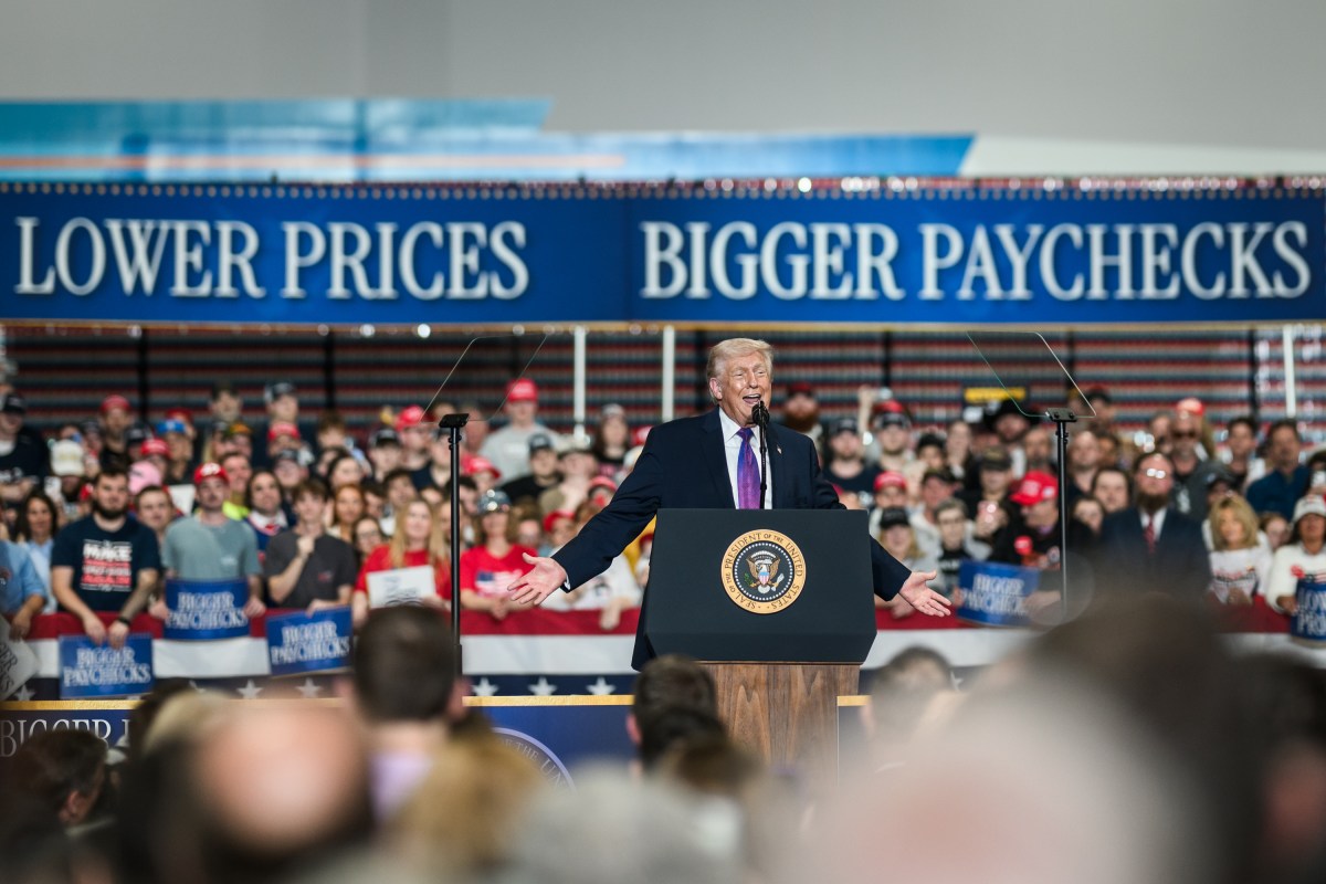 President Donald J. Trump delivers remarks at Verst Logistics Manufacturing in Hebron, Kentucky on Wednesday, March 11, 2026. (Official White House Photo by Joyce N. Boghosian)