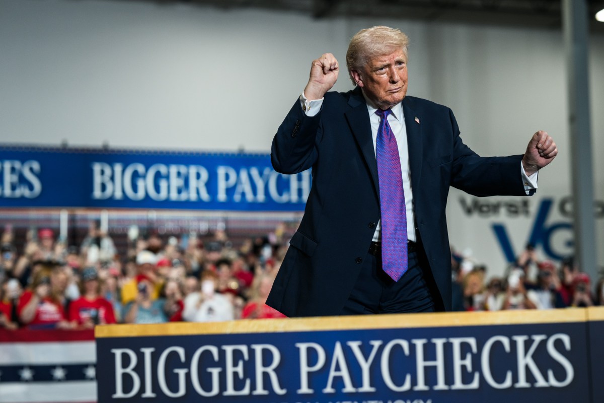 President Donald J. Trump delivers remarks at Verst Logistics Manufacturing in Hebron, Kentucky on Wednesday, March 11, 2026. (Official White House Photo by Joyce N. Boghosian)