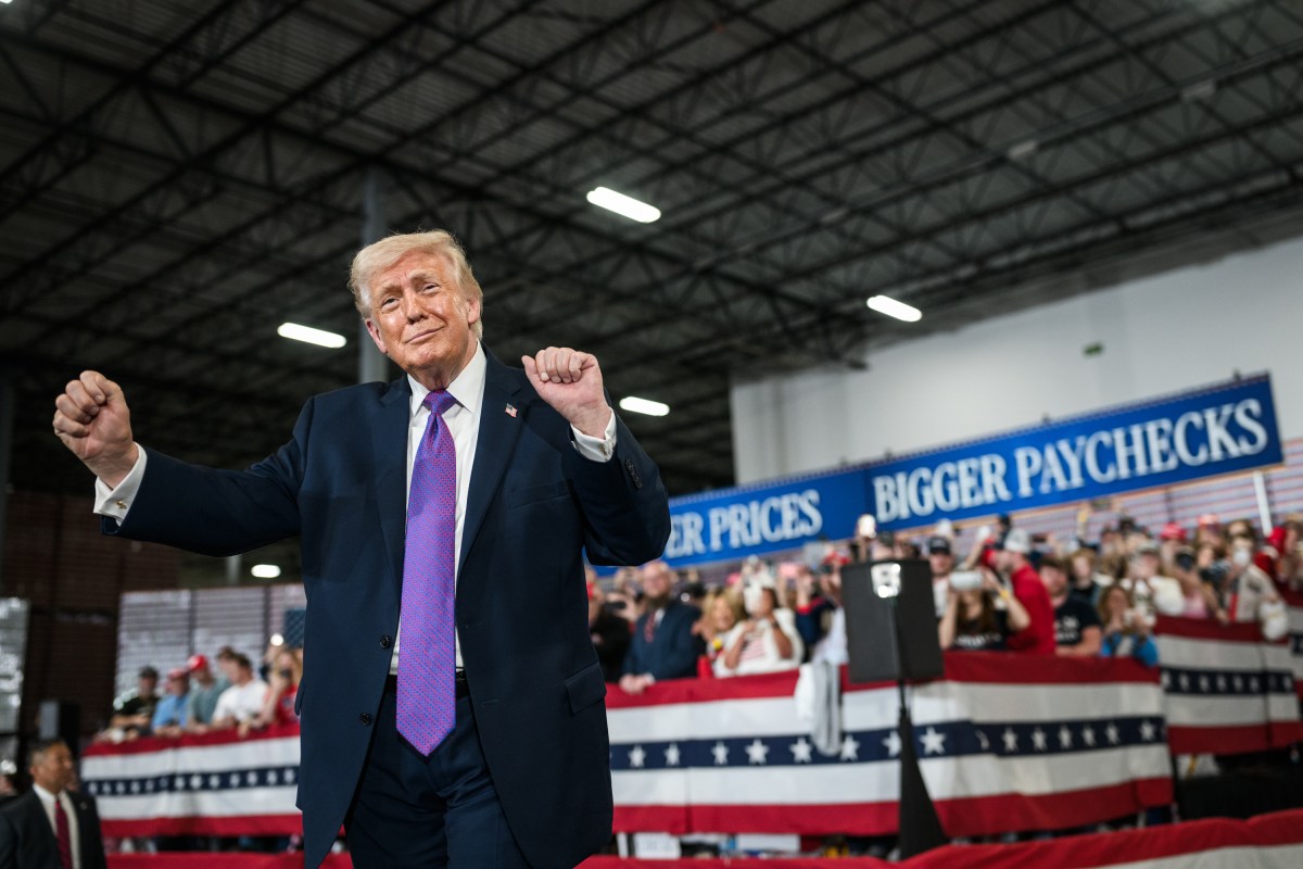 President Donald J. Trump delivers remarks at Verst Logistics Manufacturing in Hebron, Kentucky on Wednesday, March 11, 2026. (Official White House Photo by Joyce N. Boghosian)