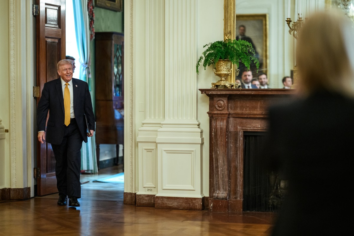 President Donald J. Trump meets with members of the Trump-Kennedy Center board during a luncheon in the East Room of the White House, Monday, March 16, 2026.  (Official White House Photo by Joyce N. Boghosian)