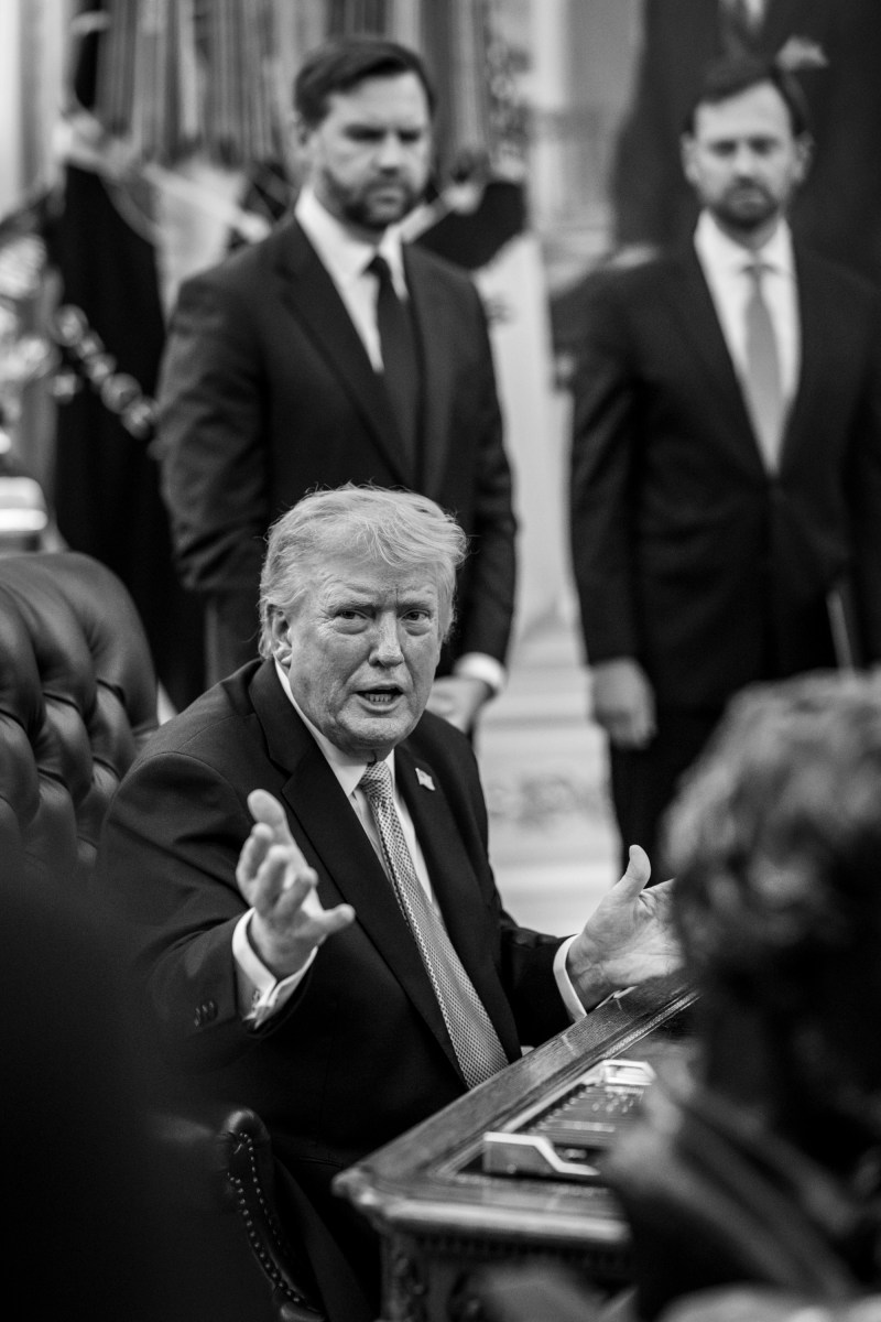 President Donald J. Trump signs an Executive Order creating an anti-fraud task force to be led by Vice President JD Vance, Monday, March 16, 2026, in the Oval Office. (Official White House Photo by Molly Riley)
