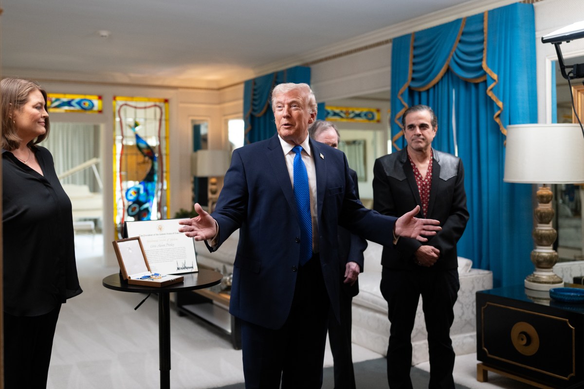 President Donald J. Trump tours Graceland, Monday, March 23, 2026, in Memphis, Tennessee. (White House photo by Molly Riley)