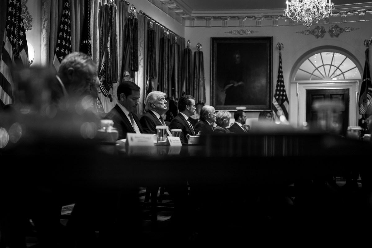 President Donald J. Trump hosts a Cabinet meeting, Thursday, March 26, 2026, in the Cabinet Room. (Official White House photo by Daniel Torok)