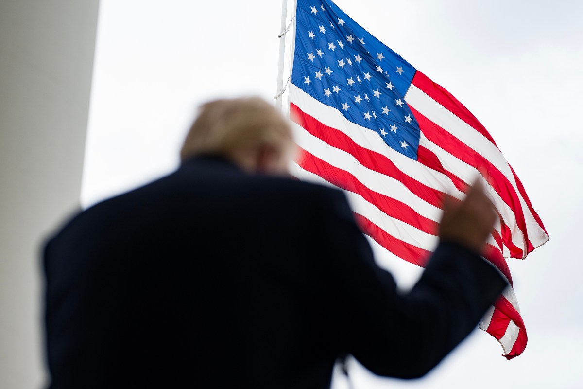 President Donald J. Trump delivers remarks from the Blue Room Balcony at a Great American Agriculture Celebration on the South Lawn, Friday, March 27, 2026. (Official White House photo by Daniel Torok)