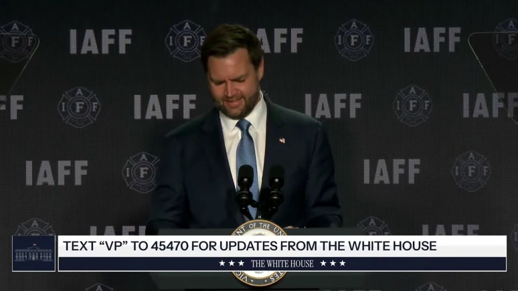 Vice President JD Vance Delivers Remarks to the International Association of Fire Fighters