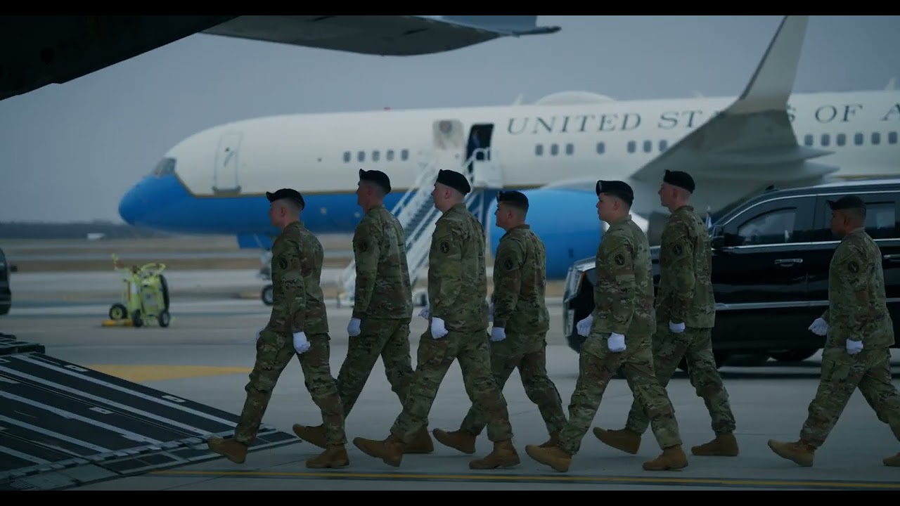 President Trump Attends a Dignified Transfer, Jul. 22, 2026 – The