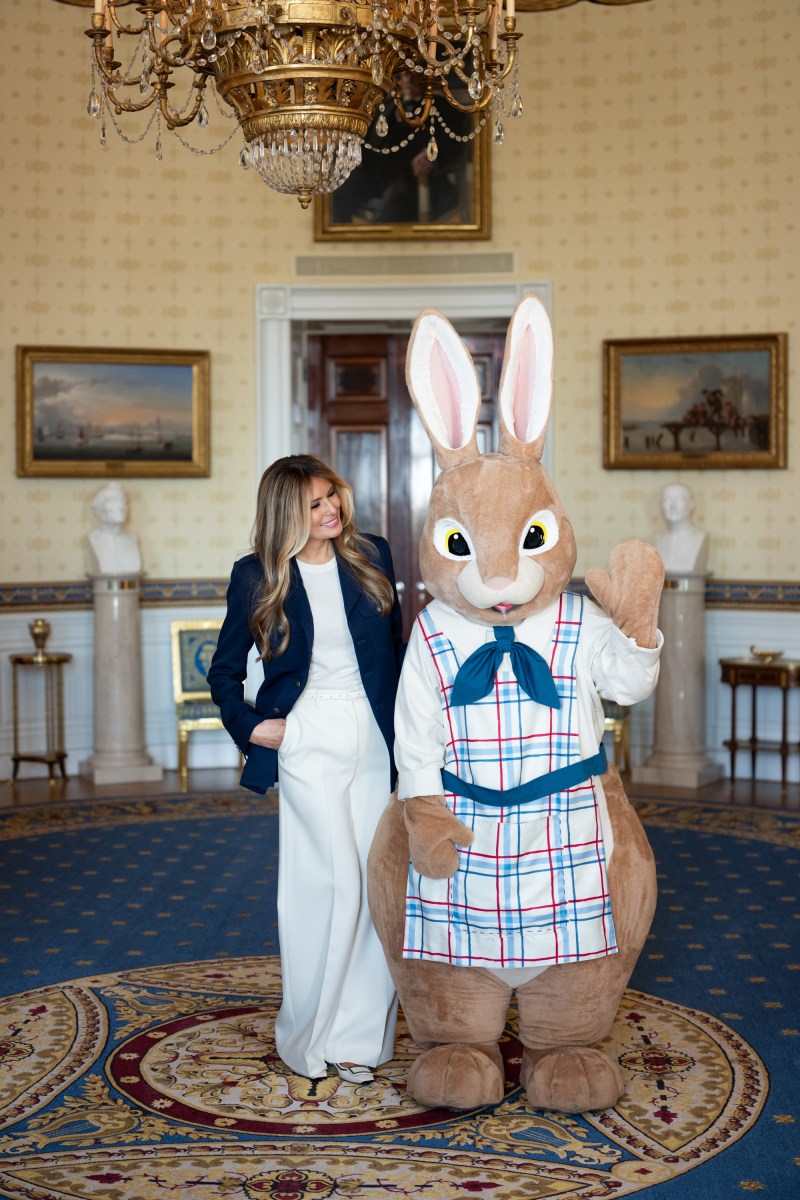 President Donald J. Trump and First Lady Melania Trump host annual White House Easter Egg Roll, Monday, April 6, 2026, on the South Lawn. (Official White House Photo by Andrea Hanks)
