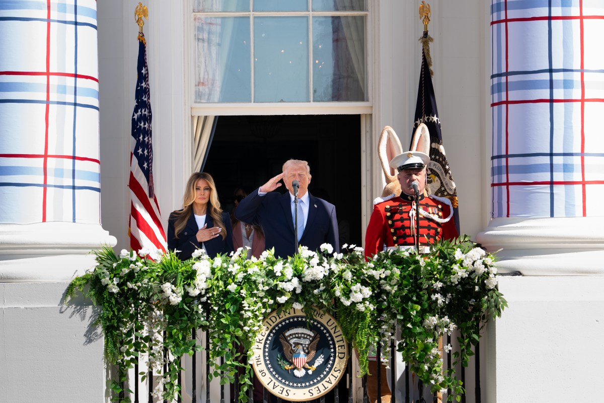 President Donald J. Trump and First Lady Melania Trump host annual White House Easter Egg Roll, Monday, April 6, 2026, on the South Lawn. (Official White House Photo by Andrea Hanks)