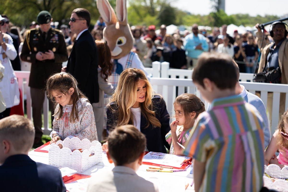 President Donald J. Trump and First Lady Melania Trump host annual White House Easter Egg Roll, Monday, April 6, 2026, on the South Lawn. (Official White House Photo by Andrea Hanks)