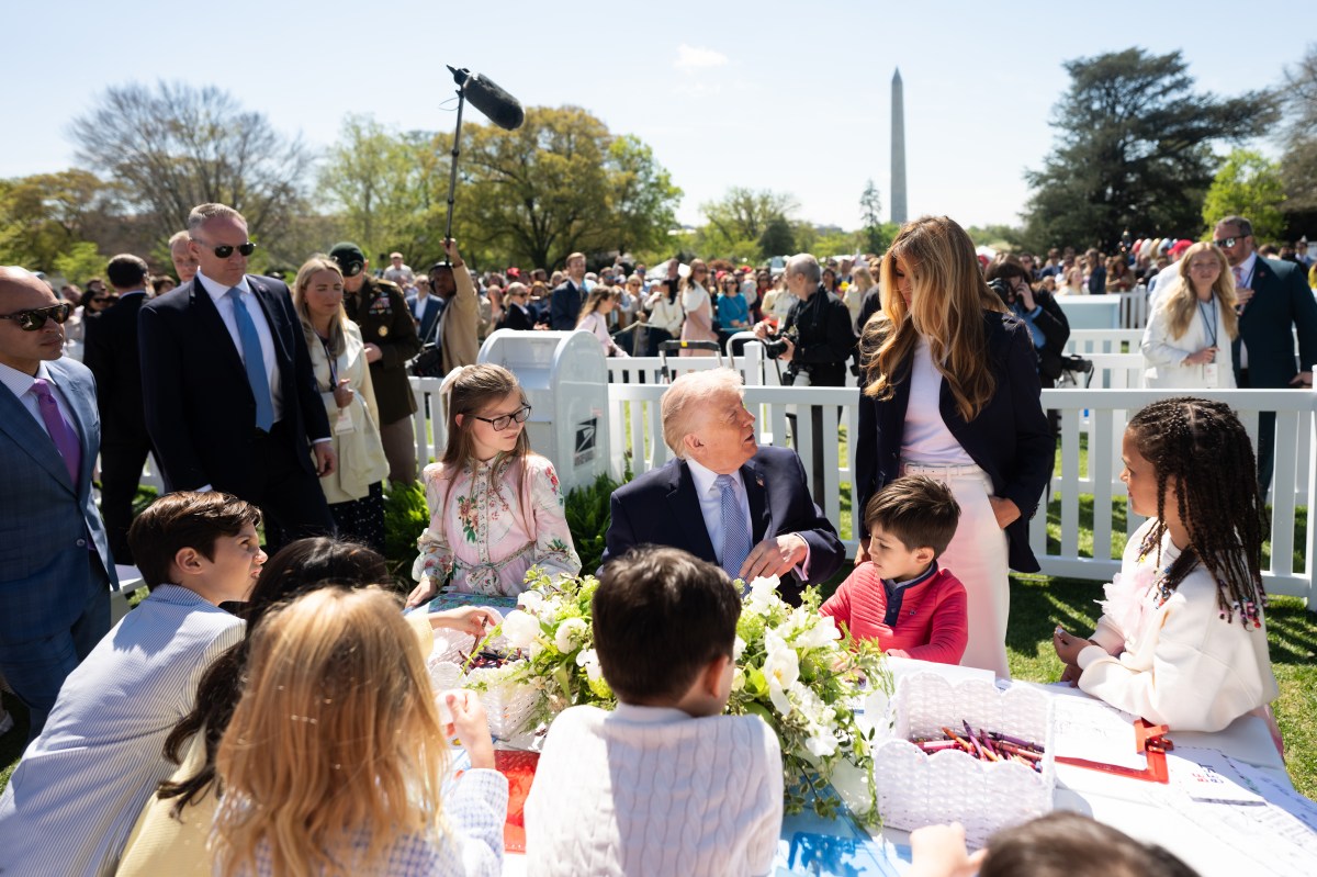 President Donald J. Trump and First Lady Melania Trump host annual White House Easter Egg Roll, Monday, April 6, 2026, on the South Lawn. (Official White House Photo by Andrea Hanks)