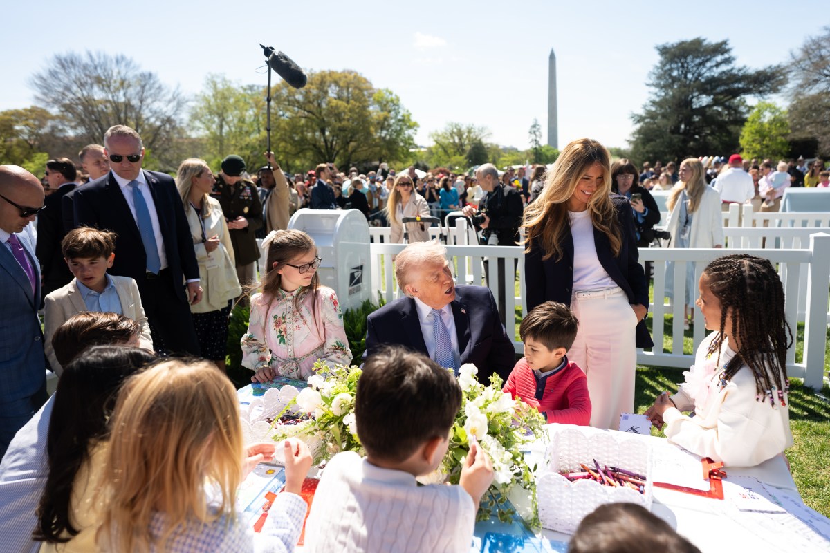 President Donald J. Trump and First Lady Melania Trump host annual White House Easter Egg Roll, Monday, April 6, 2026, on the South Lawn. (Official White House Photo by Andrea Hanks)