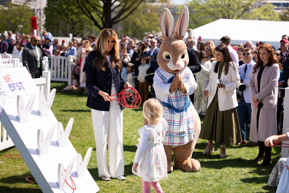 President Donald J. Trump and First Lady Melania Trump host annual White House Easter Egg Roll, Monday, April 6, 2026, on the South Lawn. (Official White House Photo by Andrea Hanks)