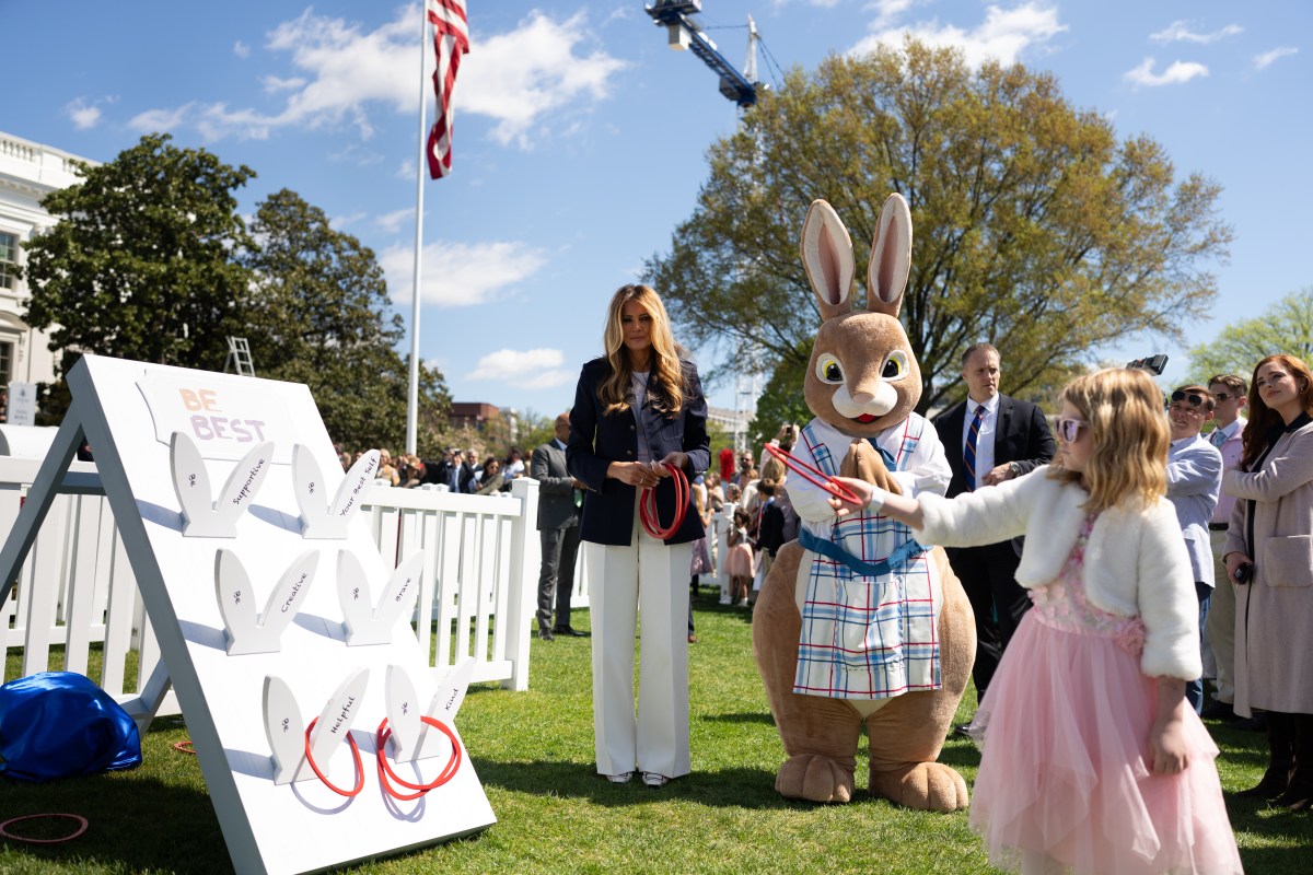 President Donald J. Trump and First Lady Melania Trump host annual White House Easter Egg Roll, Monday, April 6, 2026, on the South Lawn. (Official White House Photo by Andrea Hanks)
