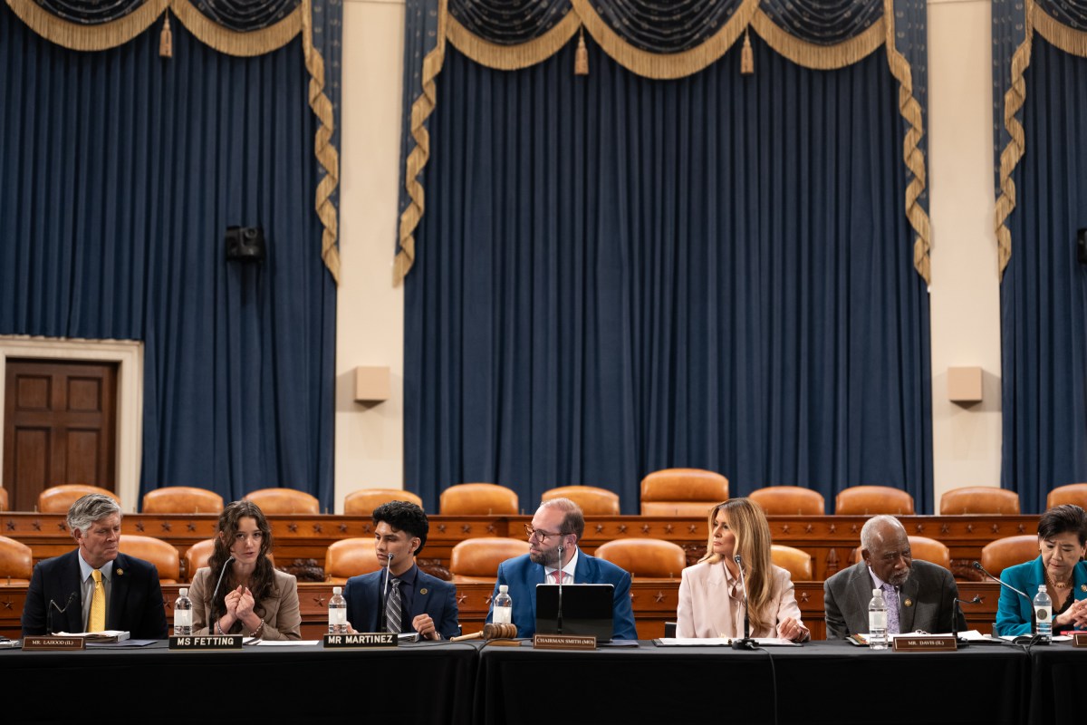 First Lady Melania Trump attends a roundtable discussion with the House Ways and Means Committee on protecting America’s Foster Care children, Wednesday, April 16, 2026, at the U.S. Capitol in Washington, D.C. (Official White House Photo by Andrea Hanks)