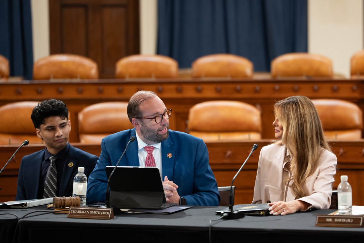 First Lady Melania Trump attends a roundtable discussion with the House Ways and Means Committee on protecting America’s Foster Care children, Wednesday, April 16, 2026, at the U.S. Capitol in Washington, D.C. (Official White House Photo by Andrea Hanks)